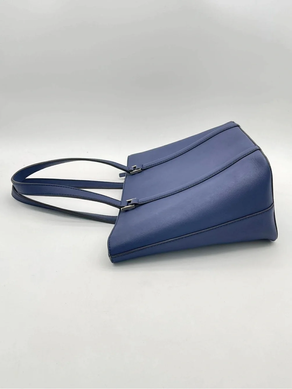 Kate Spade Navy Saffiano Leather Tote Bag